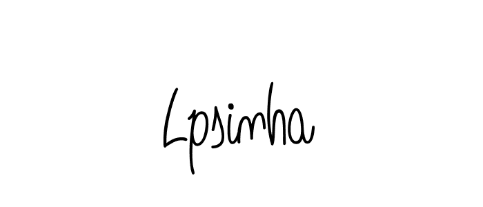 Also You can easily find your signature by using the search form. We will create Lpsinha name handwritten signature images for you free of cost using Angelique-Rose-font-FFP sign style. Lpsinha signature style 5 images and pictures png