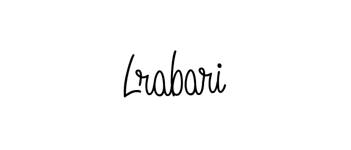 Make a beautiful signature design for name Lrabari. Use this online signature maker to create a handwritten signature for free. Lrabari signature style 5 images and pictures png