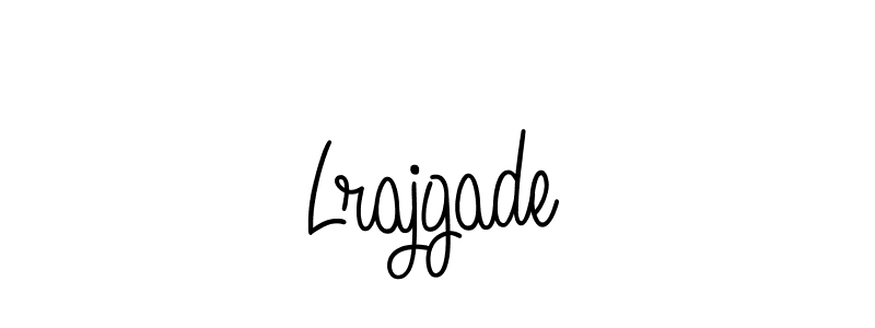 The best way (Angelique-Rose-font-FFP) to make a short signature is to pick only two or three words in your name. The name Lrajgade include a total of six letters. For converting this name. Lrajgade signature style 5 images and pictures png