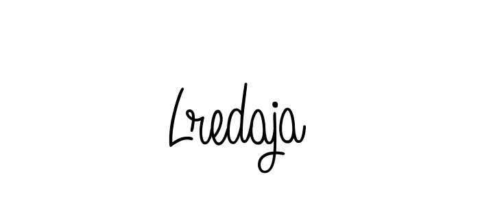 if you are searching for the best signature style for your name Lredaja. so please give up your signature search. here we have designed multiple signature styles  using Angelique-Rose-font-FFP. Lredaja signature style 5 images and pictures png