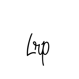 You should practise on your own different ways (Angelique-Rose-font-FFP) to write your name (Lrp) in signature. don't let someone else do it for you. Lrp signature style 5 images and pictures png
