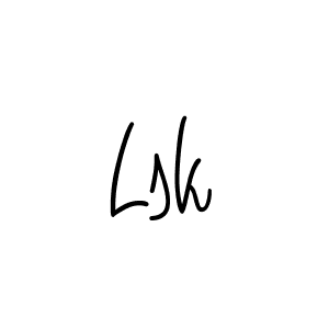 Once you've used our free online signature maker to create your best signature Angelique-Rose-font-FFP style, it's time to enjoy all of the benefits that Lsk name signing documents. Lsk signature style 5 images and pictures png