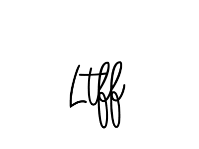 How to make Ltff name signature. Use Angelique-Rose-font-FFP style for creating short signs online. This is the latest handwritten sign. Ltff signature style 5 images and pictures png