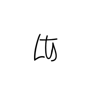 The best way (Angelique-Rose-font-FFP) to make a short signature is to pick only two or three words in your name. The name Lts include a total of six letters. For converting this name. Lts signature style 5 images and pictures png