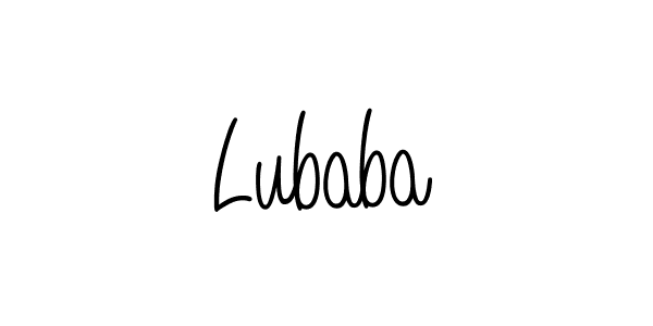 if you are searching for the best signature style for your name Lubaba. so please give up your signature search. here we have designed multiple signature styles  using Angelique-Rose-font-FFP. Lubaba signature style 5 images and pictures png