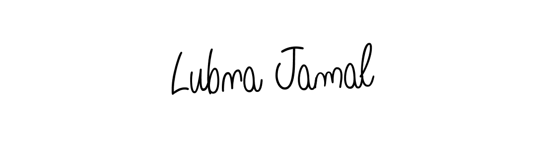 Also You can easily find your signature by using the search form. We will create Lubna Jamal name handwritten signature images for you free of cost using Angelique-Rose-font-FFP sign style. Lubna Jamal signature style 5 images and pictures png