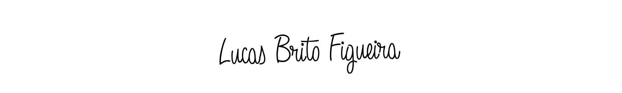 How to Draw Lucas Brito Figueira signature style? Angelique-Rose-font-FFP is a latest design signature styles for name Lucas Brito Figueira. Lucas Brito Figueira signature style 5 images and pictures png