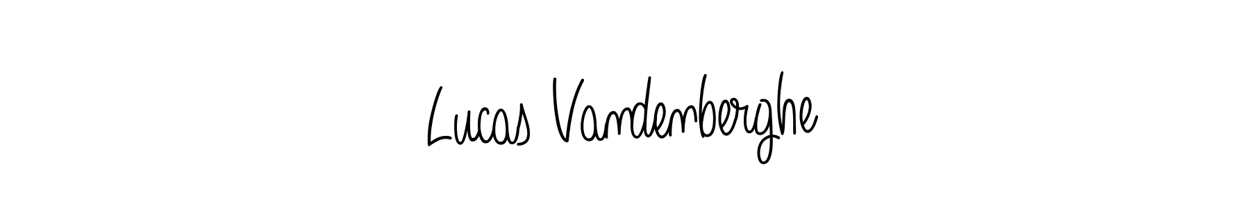 Create a beautiful signature design for name Lucas Vandenberghe. With this signature (Angelique-Rose-font-FFP) fonts, you can make a handwritten signature for free. Lucas Vandenberghe signature style 5 images and pictures png