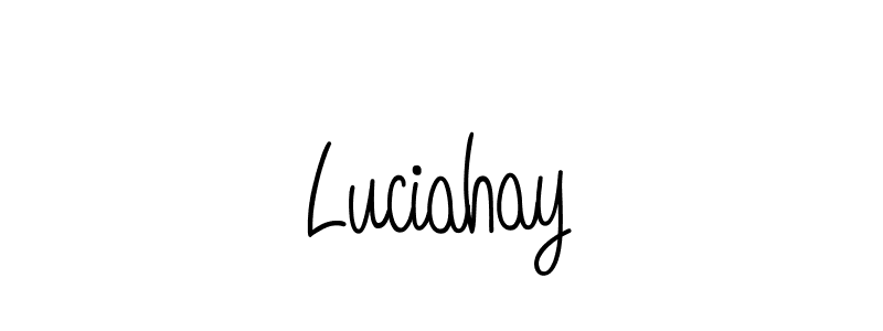 Here are the top 10 professional signature styles for the name Luciahay. These are the best autograph styles you can use for your name. Luciahay signature style 5 images and pictures png