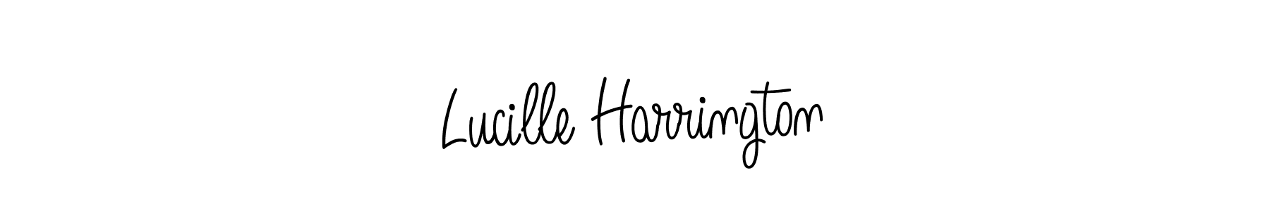 This is the best signature style for the Lucille Harrington name. Also you like these signature font (Angelique-Rose-font-FFP). Mix name signature. Lucille Harrington signature style 5 images and pictures png