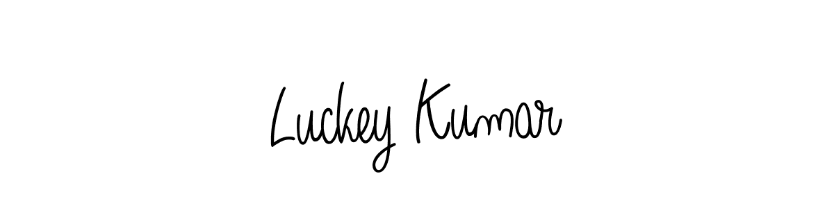 Similarly Angelique-Rose-font-FFP is the best handwritten signature design. Signature creator online .You can use it as an online autograph creator for name Luckey Kumar. Luckey Kumar signature style 5 images and pictures png