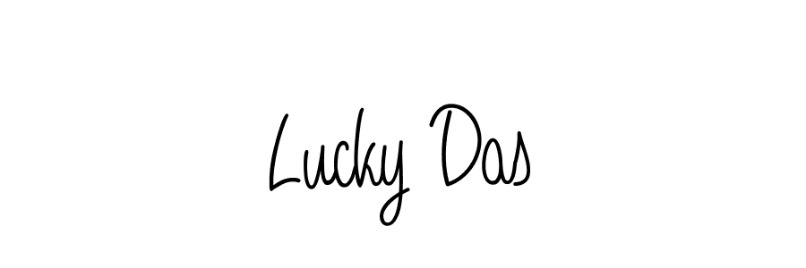 Also You can easily find your signature by using the search form. We will create Lucky Das name handwritten signature images for you free of cost using Angelique-Rose-font-FFP sign style. Lucky Das signature style 5 images and pictures png