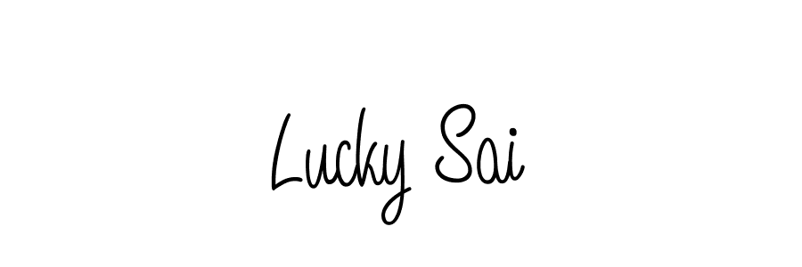 Similarly Angelique-Rose-font-FFP is the best handwritten signature design. Signature creator online .You can use it as an online autograph creator for name Lucky Sai. Lucky Sai signature style 5 images and pictures png