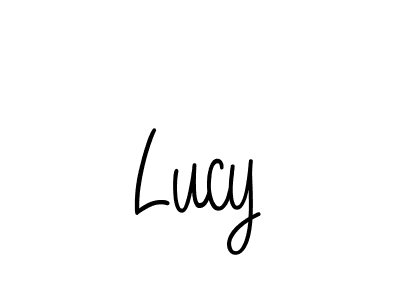 Create a beautiful signature design for name Lucy. With this signature (Angelique-Rose-font-FFP) fonts, you can make a handwritten signature for free. Lucy signature style 5 images and pictures png