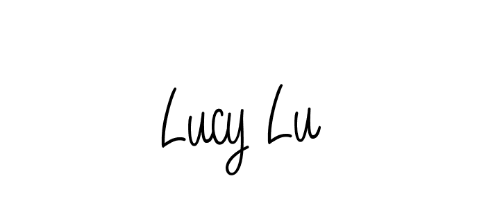 See photos of Lucy Lu official signature by Spectra . Check more albums & portfolios. Read reviews & check more about Angelique-Rose-font-FFP font. Lucy Lu signature style 5 images and pictures png