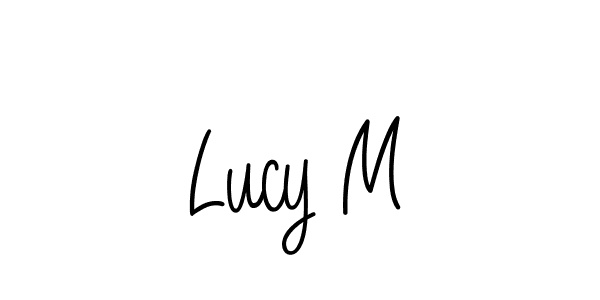 See photos of Lucy M official signature by Spectra . Check more albums & portfolios. Read reviews & check more about Angelique-Rose-font-FFP font. Lucy M signature style 5 images and pictures png