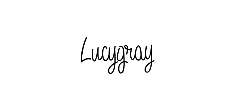 How to make Lucygray signature? Angelique-Rose-font-FFP is a professional autograph style. Create handwritten signature for Lucygray name. Lucygray signature style 5 images and pictures png
