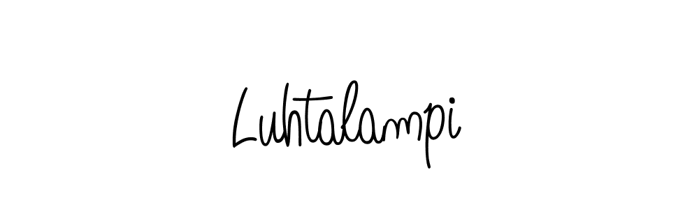 Make a short Luhtalampi signature style. Manage your documents anywhere anytime using Angelique-Rose-font-FFP. Create and add eSignatures, submit forms, share and send files easily. Luhtalampi signature style 5 images and pictures png