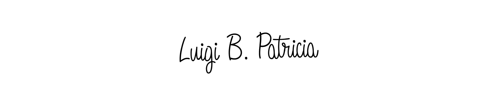 Best and Professional Signature Style for Luigi B. Patricia. Angelique-Rose-font-FFP Best Signature Style Collection. Luigi B. Patricia signature style 5 images and pictures png