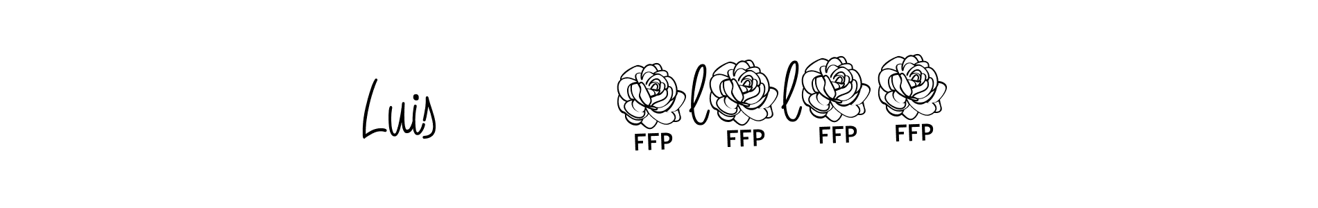 if you are searching for the best signature style for your name Luis         7l4l25. so please give up your signature search. here we have designed multiple signature styles  using Angelique-Rose-font-FFP. Luis         7l4l25 signature style 5 images and pictures png