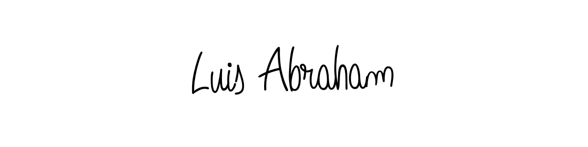 Make a beautiful signature design for name Luis Abraham. Use this online signature maker to create a handwritten signature for free. Luis Abraham signature style 5 images and pictures png