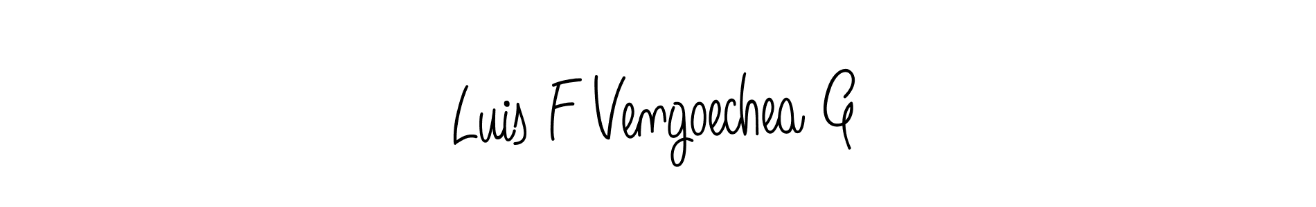 Best and Professional Signature Style for Luis F Vengoechea G. Angelique-Rose-font-FFP Best Signature Style Collection. Luis F Vengoechea G signature style 5 images and pictures png