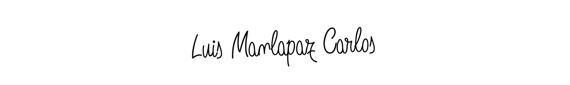 Check out images of Autograph of Luis Manlapaz Carlos name. Actor Luis Manlapaz Carlos Signature Style. Angelique-Rose-font-FFP is a professional sign style online. Luis Manlapaz Carlos signature style 5 images and pictures png