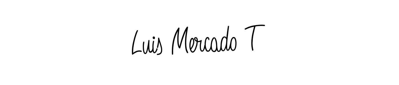 Check out images of Autograph of Luis Mercado T name. Actor Luis Mercado T Signature Style. Angelique-Rose-font-FFP is a professional sign style online. Luis Mercado T signature style 5 images and pictures png