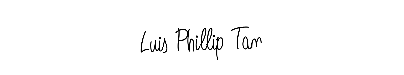 Create a beautiful signature design for name Luis Phillip Tan. With this signature (Angelique-Rose-font-FFP) fonts, you can make a handwritten signature for free. Luis Phillip Tan signature style 5 images and pictures png