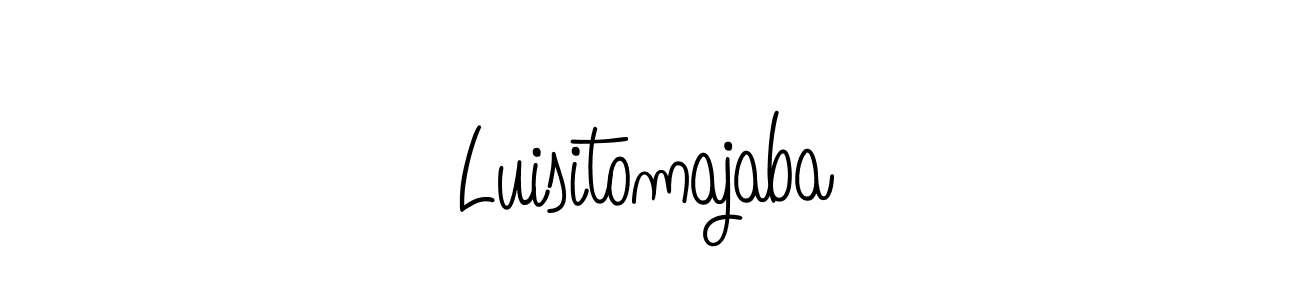 This is the best signature style for the Luisitomajaba name. Also you like these signature font (Angelique-Rose-font-FFP). Mix name signature. Luisitomajaba signature style 5 images and pictures png