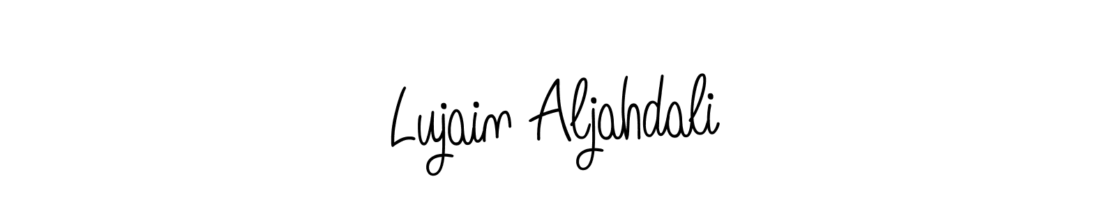 Similarly Angelique-Rose-font-FFP is the best handwritten signature design. Signature creator online .You can use it as an online autograph creator for name Lujain Aljahdali. Lujain Aljahdali signature style 5 images and pictures png