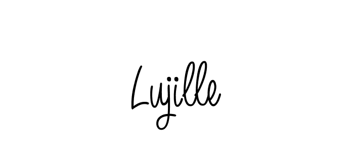 Angelique-Rose-font-FFP is a professional signature style that is perfect for those who want to add a touch of class to their signature. It is also a great choice for those who want to make their signature more unique. Get Lujille name to fancy signature for free. Lujille signature style 5 images and pictures png