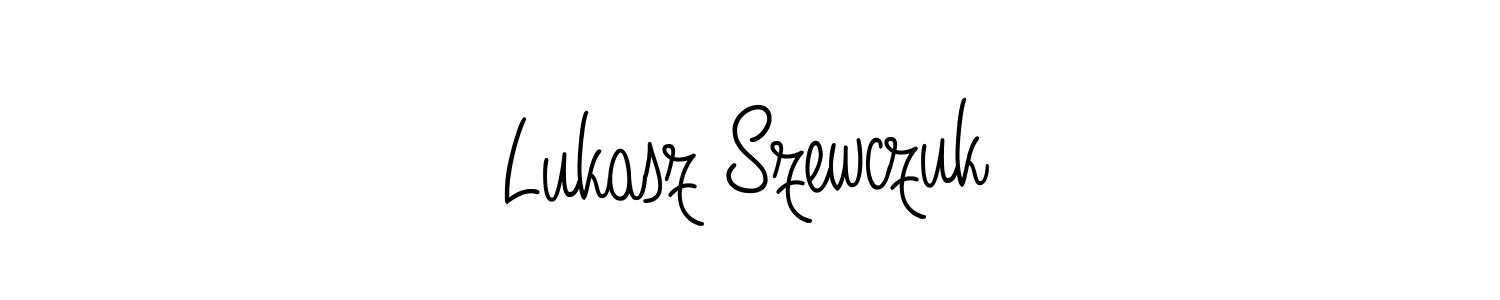 Make a beautiful signature design for name Lukasz Szewczuk. Use this online signature maker to create a handwritten signature for free. Lukasz Szewczuk signature style 5 images and pictures png
