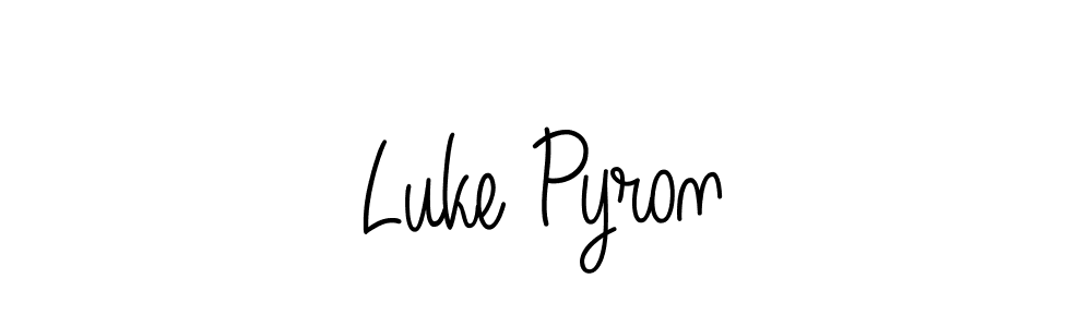Similarly Angelique-Rose-font-FFP is the best handwritten signature design. Signature creator online .You can use it as an online autograph creator for name Luke Pyron. Luke Pyron signature style 5 images and pictures png