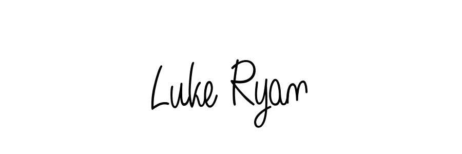 Best and Professional Signature Style for Luke Ryan. Angelique-Rose-font-FFP Best Signature Style Collection. Luke Ryan signature style 5 images and pictures png