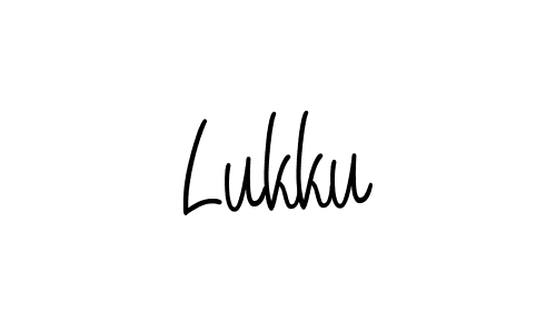 if you are searching for the best signature style for your name Lukku. so please give up your signature search. here we have designed multiple signature styles  using Angelique-Rose-font-FFP. Lukku signature style 5 images and pictures png