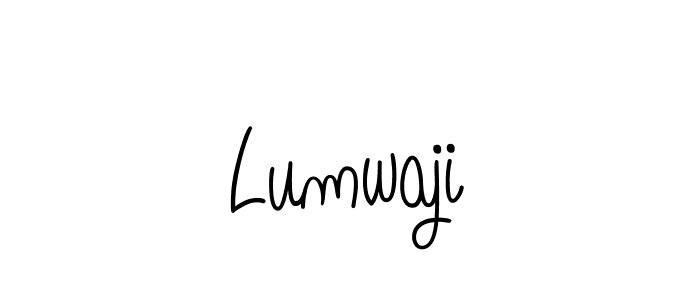 Create a beautiful signature design for name Lumwaji. With this signature (Angelique-Rose-font-FFP) fonts, you can make a handwritten signature for free. Lumwaji signature style 5 images and pictures png