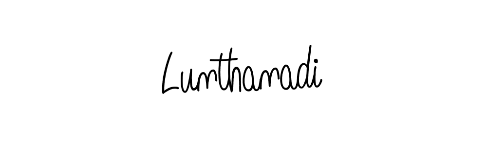 How to Draw Lunthanadi signature style? Angelique-Rose-font-FFP is a latest design signature styles for name Lunthanadi. Lunthanadi signature style 5 images and pictures png