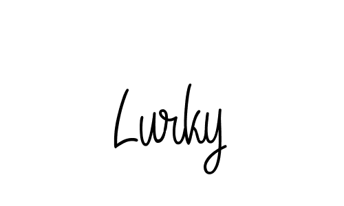 Once you've used our free online signature maker to create your best signature Angelique-Rose-font-FFP style, it's time to enjoy all of the benefits that Lurky name signing documents. Lurky signature style 5 images and pictures png