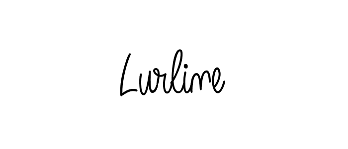 Create a beautiful signature design for name Lurline. With this signature (Angelique-Rose-font-FFP) fonts, you can make a handwritten signature for free. Lurline signature style 5 images and pictures png