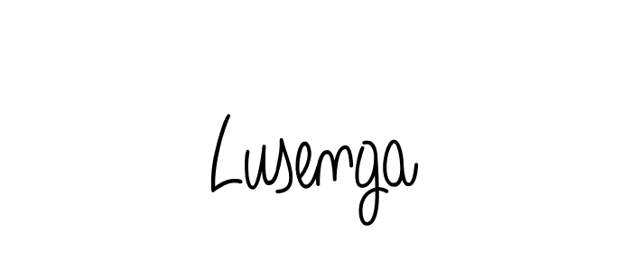 Best and Professional Signature Style for Lusenga. Angelique-Rose-font-FFP Best Signature Style Collection. Lusenga signature style 5 images and pictures png