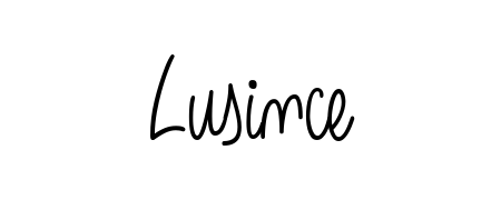 Enhance your business communications with Lusince signature in Angelique-Rose-font-FFP lettering. Clean, modern, and universally compatible. Lusince signature style 5 images and pictures png