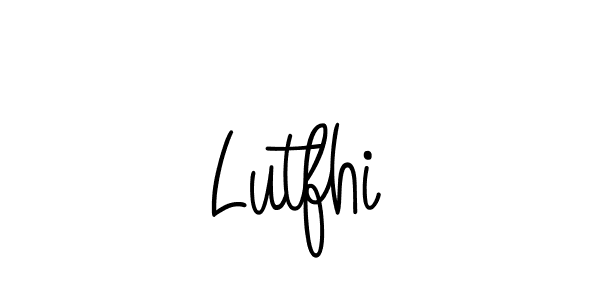 How to make Lutfhi name signature. Use Angelique-Rose-font-FFP style for creating short signs online. This is the latest handwritten sign. Lutfhi signature style 5 images and pictures png