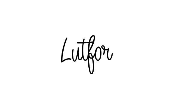 Make a beautiful signature design for name Lutfor. Use this online signature maker to create a handwritten signature for free. Lutfor signature style 5 images and pictures png