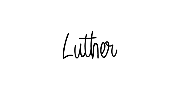 How to Draw Luther signature style? Angelique-Rose-font-FFP is a latest design signature styles for name Luther. Luther signature style 5 images and pictures png