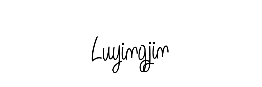 Once you've used our free online signature maker to create your best signature Angelique-Rose-font-FFP style, it's time to enjoy all of the benefits that Luyingjin name signing documents. Luyingjin signature style 5 images and pictures png