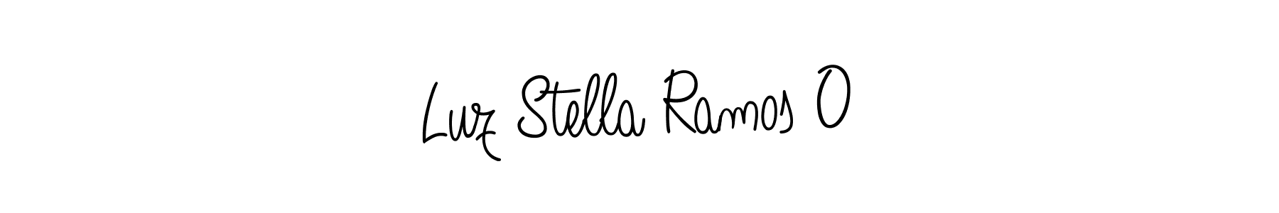 How to make Luz Stella Ramos O signature? Angelique-Rose-font-FFP is a professional autograph style. Create handwritten signature for Luz Stella Ramos O name. Luz Stella Ramos O signature style 5 images and pictures png