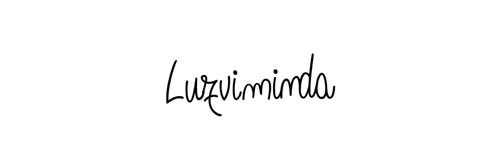 Best and Professional Signature Style for Luzviminda. Angelique-Rose-font-FFP Best Signature Style Collection. Luzviminda signature style 5 images and pictures png