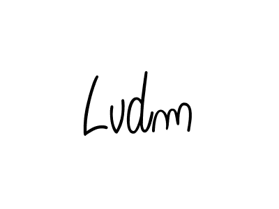 The best way (Angelique-Rose-font-FFP) to make a short signature is to pick only two or three words in your name. The name Lvdm include a total of six letters. For converting this name. Lvdm signature style 5 images and pictures png