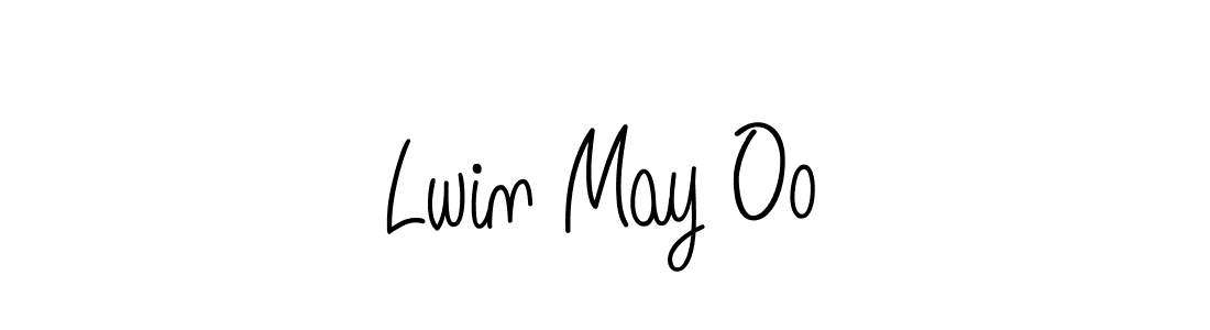 Also we have Lwin May Oo name is the best signature style. Create professional handwritten signature collection using Angelique-Rose-font-FFP autograph style. Lwin May Oo signature style 5 images and pictures png